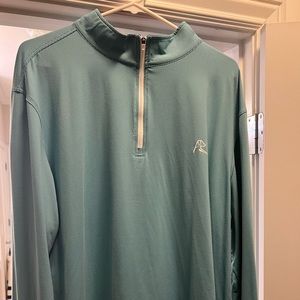 Light Green Rhoback Pullover/Q-Zip XXL